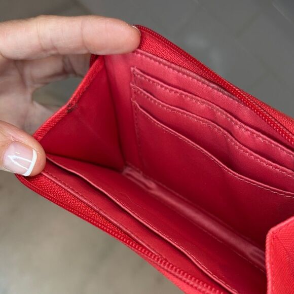 Coach Wristlet Y2K Wallet Jacquard Signature Logo Neon Leather Wristlet Wallet - Picture 15 of 16